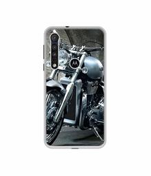 Amazon Brand - Solimo Designer Motorcycle UV Printed Soft Back Case Mobile Cover for Motorola One Macro