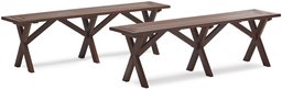 Strathwood Basics Picnic Table Bench, Set of 2