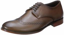 Amazon Brand - Symbol Men's Tan Synthetic Formal Shoes - 9 UK (AZ-KY-82B)