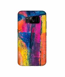 Amazon Brand - Solimo Designer Color Mash On Canvas 3D Printed Hard Back Case Mobile Cover for Samsung Galaxy S8 Plus