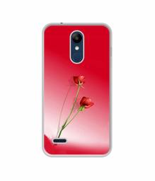 Amazon Brand - Solimo Designer Red Roses UV Printed Soft Back Case Mobile Cover for LG K9