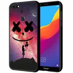 Amazon Brand - Solimo Designer Star Printed Hard Back Case Mobile Cover forHuawei Honor 7C (D1275)