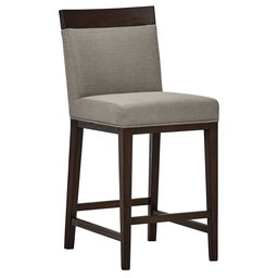 Amazon Brand – Stone & Beam Burke Modern Wood Kitchen Counter-Height Bar Stool, 40