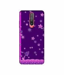 Amazon Brand - Solimo Designer Sparkling Stars 3D Printed Hard Back Case Mobile Cover for Poco X2 / Mi Redmi K30