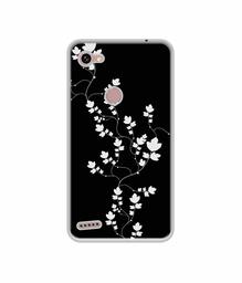 Amazon Brand - Solimo Designer Color Flowers UV Printed Soft Back Case Mobile Cover for Spice F302