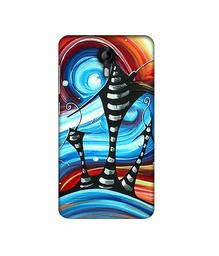 Amazon Brand - Solimo Designer Abstarct Texture 3D Printed Hard Back Case Mobile Cover for Micromax Canvas Nitro 4G E455