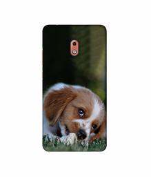 Amazon Brand - Solimo Designer Cute Puppy 3D Printed Hard Back Case Mobile Cover for Nokia 2.1