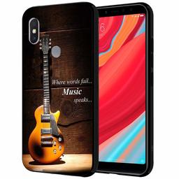 Amazon Brand - Solimo Designer Guitar Printed Hard Back Case Mobile Cover for Xiaomi Redmi Y2 (D1156)