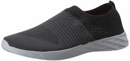 Bourge Men's Moda-23 D.Grey and Black Running Shoes-7 UK (41 EU) (8 US) (Moda-23-07)