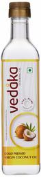 Amazon Brand - Vedaka Cold Pressed Virgin Coconut Oil Bottle, 500 ML