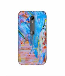 Amazon Brand - Solimo Designer Light Multicolor Canvas 3D Printed Hard Back Case Mobile Cover for Motorola Moto G 3rd Generation