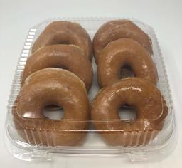 Fresh Prepared, Doughnut, Glazed Yeast Ring, 16 Oz (6 Count)