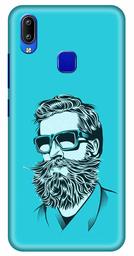 Amazon Brand - Solimo Designer Beard Man 3D Printed Hard Back Case Mobile Cover for Vivo Y93