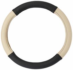 Amazon Brand - Solimo Steering Cover (Large), Beige