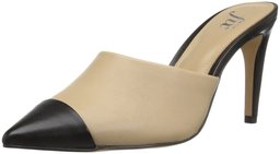 The Fix Jenkins Zapatos Mule con Puntera Abierta, para Mujer, Dove/Negro, 7.5 B(M) US