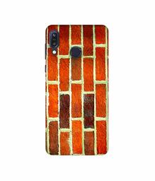 Amazon Brand - Solimo Designer Brick Texture 3D Printed Hard Back Case Mobile Cover for Asus Zenfone Max M1 ZB555KL