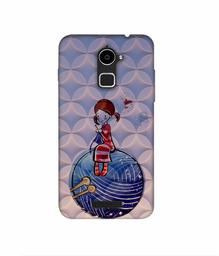 Amazon Brand - Solimo Designer Lady Vector Patternn 3D Printed Hard Back Case Mobile Cover for Coolpad Note 3 Lite