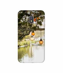 Amazon Brand - Solimo Designer Hanging Lights 3D Printed Hard Back Case Mobile Cover for Samsung Galaxy J2 Core