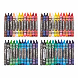 AmazonBasics Jumbo Crayons - 24 Assorted Colors, 2-Pack