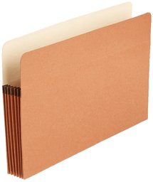 Cartelline portadocumenti AmazonBasics Confezione da 50 Legal Redrope