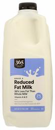 365 by Whole Foods Market, Grade A Milk, Reduced Fat, 64 Fl Oz