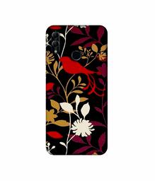 Amazon Brand - Solimo Designer Flower Bunch Pain On Cloth 3D Printed Hard Back Case Mobile Cover for Honor 10 Lite