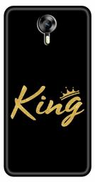 Amazon Brand - Solimo Designer King 3D Printed Hard Back Case Mobile Cover for Micromax Canvas Xpress 2 E313