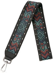 The Fix Emily Guitar-Style Bag Strap Wallet, Geo Print Multi, One Size