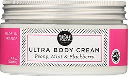 Whole Foods Market, Ultra Body Cream Peony, Mint & Blackberry, 7 oz