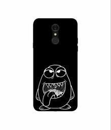 Amazon Brand - Solimo Designer Cartoon Pattern 3D Printed Hard Back Case Mobile Cover for LG Q7