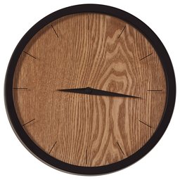 Amazon Brand – Rivet Modern Minamalist Wood-Face Clock, 12