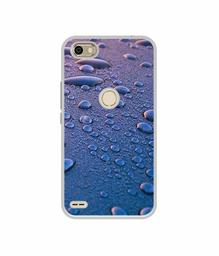 Amazon Brand - Solimo Designer Water Drops UV Printed Soft Back Case Mobile Cover for Itel S21