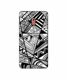 Amazon Brand - Solimo Designer Random Pattern 3D Printed Hard Back Case Mobile Cover for Nokia 2.1