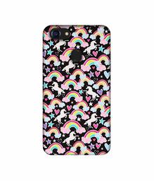 Amazon Brand - Solimo Designer Unicorn Texture UV Printed Soft Back Case Mobile Cover for Oppo F5