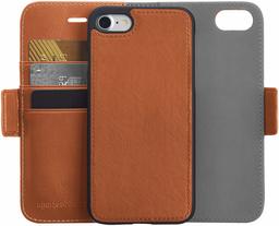 AmazonBasics Étui Portefeuille Amovible en Cuir PU pour iPhone (rennewed) iPhone 8/7 Marron