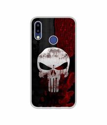 Amazon Brand - Solimo Designer Punisher Skull UV Printed Soft Back Case Mobile Cover for Tecno Camon i2