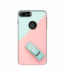 Amazon Brand - Solimo Designer Toy Car 3D Printed Hard Back Case Mobile Cover for Apple iPhone 7 Plus (Logo Cut)