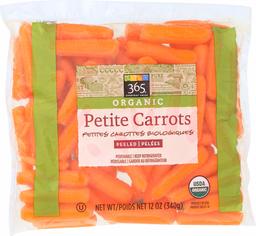 365 EVERYDAY VALUE Organic Petite Baby Carrots, 12 OZ