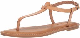 Amazon Essentials Spano Women's Casual Thong With Ankle Strap Sandal,Beige (Natural), 10 UK (43 EU)