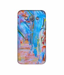 Amazon Brand - Solimo Designer Light Multicolor Canvas 3D Printed Hard Back Case Mobile Cover for Samsung Galaxy A8