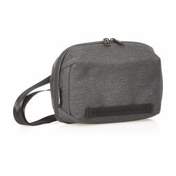 AmazonBasics Bolsa de transporte para electrónicos - 23 cm x 15 cm x 10.16 cm, negro, apto para iPad Mini, Nintendo Switch, Kindle y más