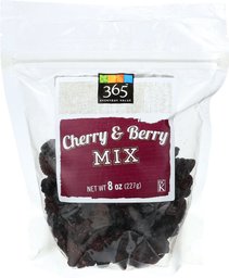 365 Everyday Value, Cherry & Berry Mix, 8 Ounce