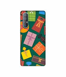 Amazon Brand - Solimo Designer Envelope Pattern 3D Printed Hard Back Case Mobile Cover for Oppo Reno 3 Pro