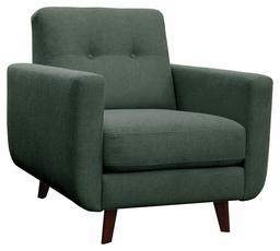 Amazon Brand – Rivet Sloane Mid-Century Modern Armchair with Tapered Legs, 32.7