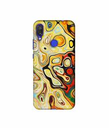 Amazon Brand - Solimo Designer Multicolor Smash Paint 3D Printed Hard Back Case Mobile Cover for Xiaomi Redmi Note 7 Pro