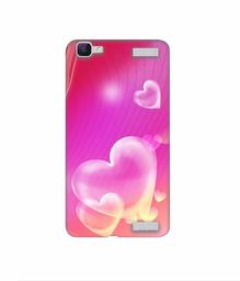 Amazon Brand - Solimo Designer Heart Abstract 3D Printed Hard Back Case Mobile Cover for Vivo V1 Max