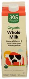 365 by Whole Foods Market, Organic Grade A Milk, Whole, 32 Fl Oz