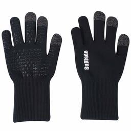 SuMade Unisex Lightweight Outdoor Warm Touchscreen Waterproof Windproof Running Driving Cycling Climbing Gloves (Black, M)