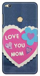 Amazon Brand - Solimo Designer Love Mom Heart Design 3D Printed Hard Back Case Mobile Cover for Huawei Honor 8 Lite