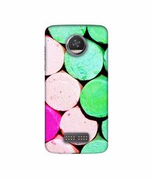 Amazon Brand - Solimo Designer Wax Color 3D Printed Hard Back Case Mobile Cover for Moto Z2 Play